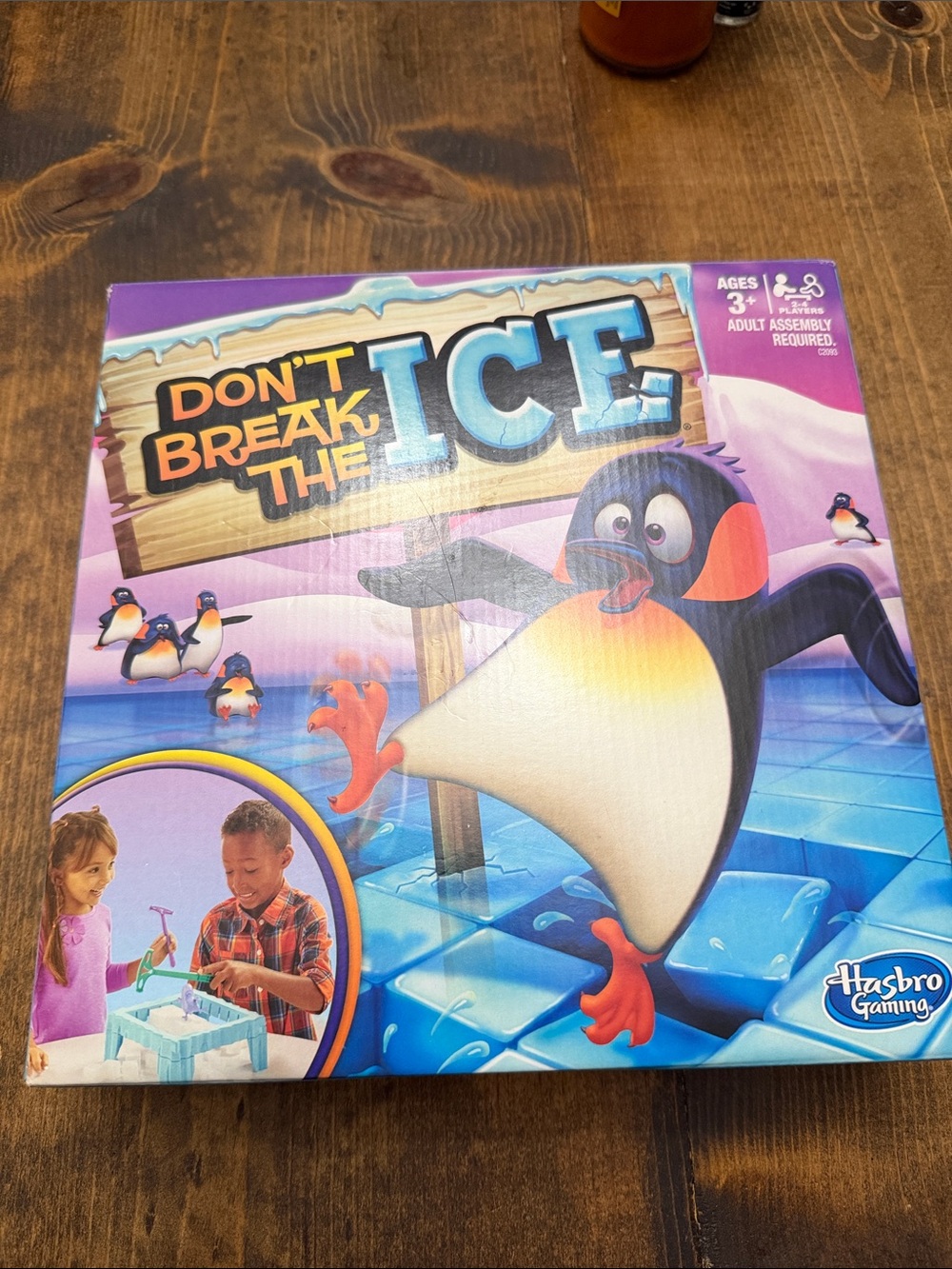 Hasbro Don't Break The Ice Game - Purple Box with Penguin Art